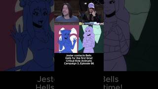 Jester Contacts Bells Hells for the first time criticalrole animatic dnd [upl. by Ardin]