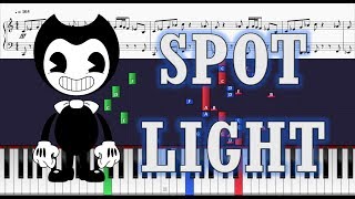 CG5 ft CK9C  Bendy and the Ink Machine Song Spotlight  Piano w Sheets [upl. by Apicella903]