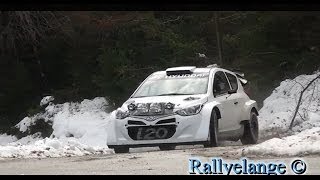 Test  Essais Rallye Monte Carlo 2014  Thierry Neuville  Hyundai i20 WRC HD  Pure sound [upl. by Nosoj269]