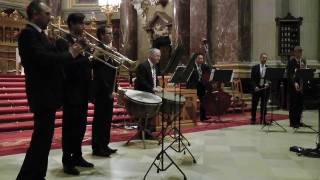 Barocktrompeten Ensemble Berlin La Minina de Portugal Gaspar Sanz [upl. by Acinimod]