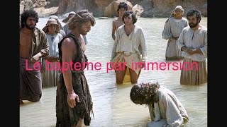 Christianisme Le BAPTEME doitil être fait par immersion [upl. by Oza]