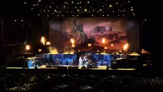 Iron Maiden  Hell on Earth chorus Live Mexico City 2024 [upl. by Amikehs]