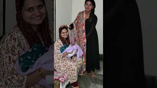 Aaj kinnar samaj ke log aaye badhai lene shortvideo babyminivlog family minivlog [upl. by Adelina]