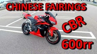 CBR600RR Chinese Fairings Update [upl. by Leohcin]