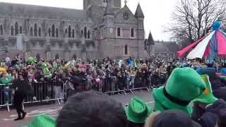 St Patricks Day Parade Dublin 2015 [upl. by Yemar]