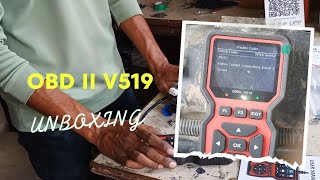 OBD II V519 UNBOXING 😊 [upl. by Terencio]