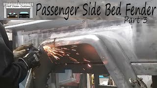 1949 Jeep Willys Pick Up Passenger Side Bed Fender Part 3 [upl. by Brittany]