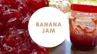 വാഴപഴം ജാം  BANANA JAM [upl. by Ennahs]