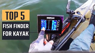 Best Fish Finder For Kayak 2024  Top 5 Picks [upl. by Marentic]