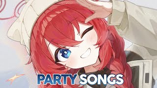 Nightcore  Party Songs Lyrics [upl. by Spracklen]