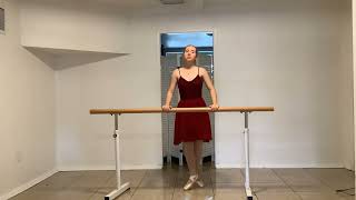 How To Pointe Ballet Releve Position JacklynDougherty howtopointe [upl. by Doreg]