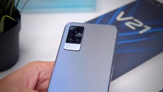 Vivo V21 Unboxing and First Look  Price Rs59999 [upl. by Fiorenza]