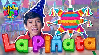 La Piñata Rompe La Piñata  Los Pico Pico  Video Oficial Fuentes Kids [upl. by Hannej606]