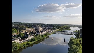 Vol en montgolfière audessus des Châteaux de la Loire [upl. by Valle]