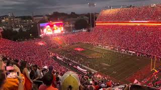 Clemson Football Night Entrance vs Appalachian State 9724 Home Opener [upl. by Aitrop]