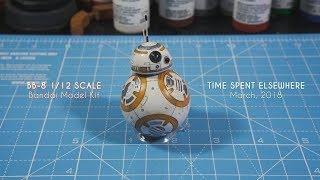 BB8 Bandai Model Kit 112 Scale [upl. by Eelah914]