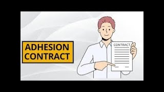 Are You Walking into Adhesion Contracts Blindly [upl. by Gambell579]