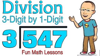 Long Division Made Easy ⭐ 3Digit by 1Digit Division Fun Math Lessons 😃 [upl. by Afatsuom]