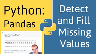 How to Detect and Fill Missing Values in Pandas Python [upl. by Lipson985]