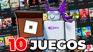 10 JUEGOS DE ROBLOX PARA QUITAR EL ABURRIMIENTO [upl. by Alletsirhc]