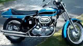 1971 AMF Harley Davidson Boat Tail XLH Sportster [upl. by Abekam]