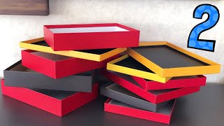 2 Incredible Recycling Ideas with Cardboard Boxes [upl. by Yma285]