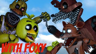 FNAF SFM Dreaming Time with Foxy [upl. by Ainoloppa]