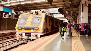 Mumbai Local Train At Vile Parle Station [upl. by Huberto162]