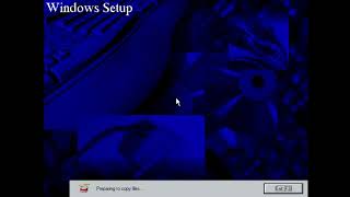 Installing Windows 95 Build 267 [upl. by Julee]