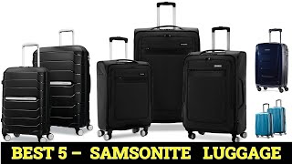 Top 5 Best Samsonite Luggage of 2024 [upl. by Annaiv]