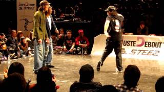 JUSTE DEBOUT 2012 Rhythmalism vs Zetton [upl. by Uht]