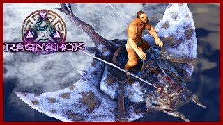 Our First Water Creature Manta Taming Pelagornis Taming Immersive Ark Ep 10 Ragnarok Map [upl. by Asillem497]