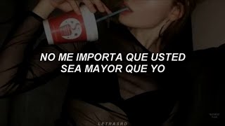 no me importa que usted sea mayor que yo letralyrics [upl. by Laleb255]