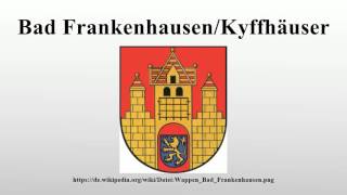 Bad FrankenhausenKyffhäuser [upl. by Nehcterg]