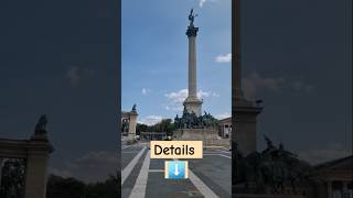 HEROES SQUARE BUDAPEST HUNGARY 🇭🇺 TRAVEL WITH MAK [upl. by Aicenad973]