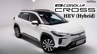 Toyota Corolla Cross 2024 HEV Hybrid  4 cylinder 18L  5 seat SUV [upl. by Viola]