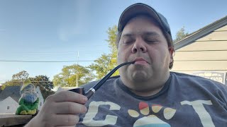 First Impressions Smoking A 22 Churchwarden Pipe from Amazon [upl. by Anilev]