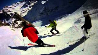 Vallee Blanche Chamonix Off Piste Skiing [upl. by Romeu]