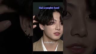 Taehyung stroked Jungkooks chin at the interview taekook vkook [upl. by Cired]