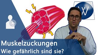 ALS Muskelzuckungen amp Muskelzucken in Oberschenkel Arm Auge Wade Zunge  Ursachen Faszikulation [upl. by Eiramaneet]