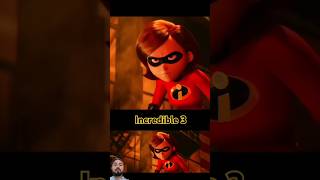 Incredible 3 trailer explain disney trailer cartoon animation incredibles3 incredibles marvel [upl. by Aicittel]