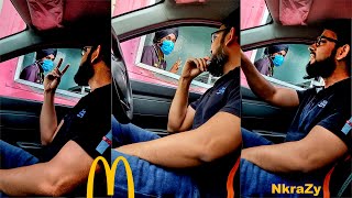 How To Order Mcdonalds Like A Boss  N KraZy  Mcdonalds Drive Thru Rap  Punjabi [upl. by Nirehtac]