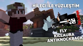 TÜRK HİLECİ İLE YÜZLEŞTİM😱😱😱 blocksmc minecraft minecrafthacks hile [upl. by Darius]