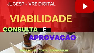 Como consultar e aprovar a viabilidade na Jucesp  VRE DIGITAL [upl. by Nojel662]