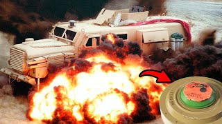 🛡️MRAP Los GIGANTESCOS Vehículos MILITARES ANTIMINAS 💥 [upl. by Cyprio]