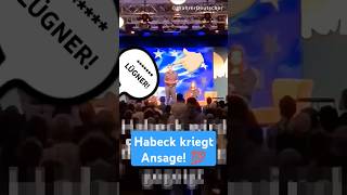 Habeck kriegt Ansage👍🏻💯 afd memes deutsch deutschland shorts politik satire lustig ytshorts [upl. by Sacrod]