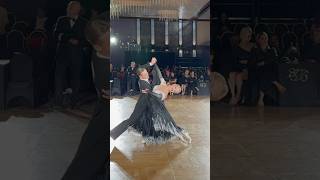 Slow Foxtrot 🤍 dance ballroomdancesport dancesport dancevideo [upl. by Ramon848]