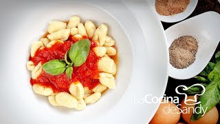 ÑOQUIS DE PAPA 💚RECETA FACIL Y SUS SECRETOS 🇮🇹COMIDA ITALIANA NOQUIS CASEROS 29 [upl. by Manvil173]