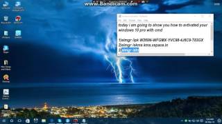 How to Activated Windows 10 Pro [upl. by Patricio]