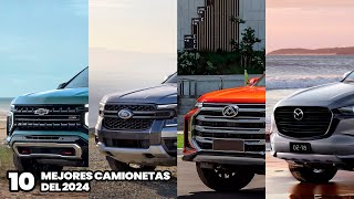 Las 10 Mejores Camionetas del 2024  Camionetas más Impresionantes del 2024 [upl. by Eicirtap]